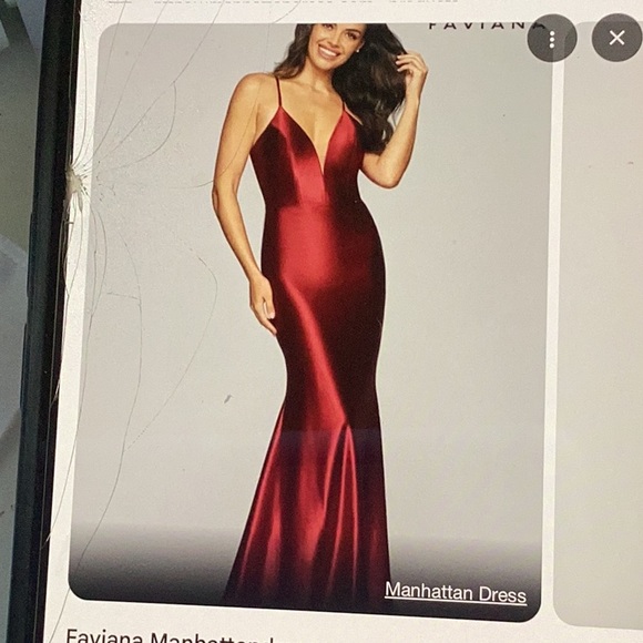 Faviana, 10409, merlot size 2 - Picture 4 of 4